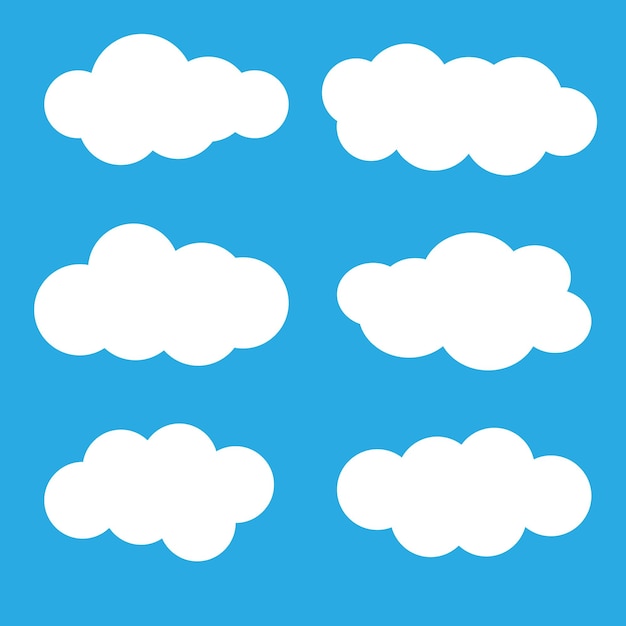 Clouds icon vector illustration Vector