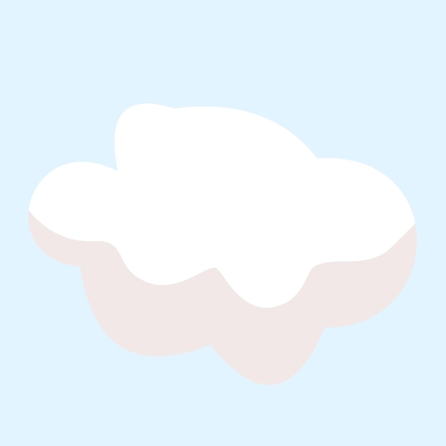 Vector clouds illustration