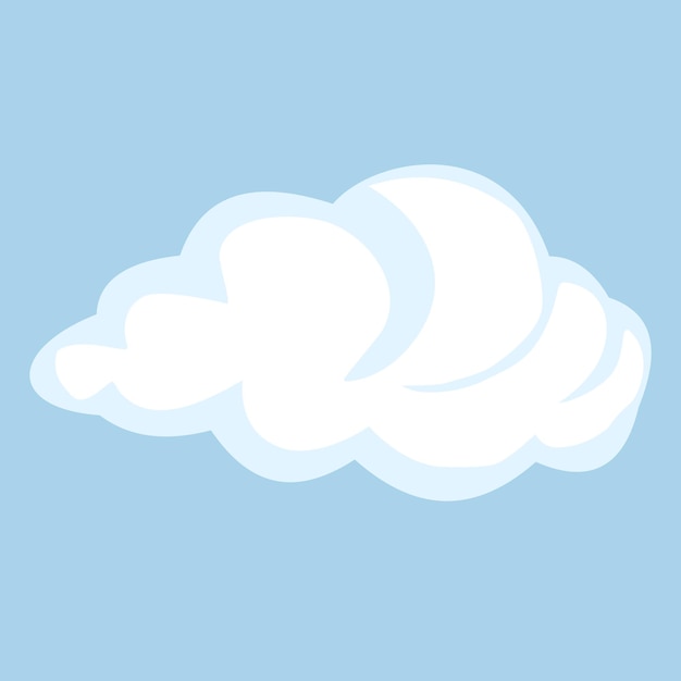 Vector clouds illustration