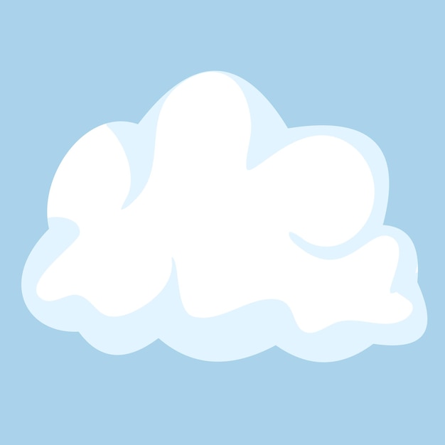 Vector clouds illustration