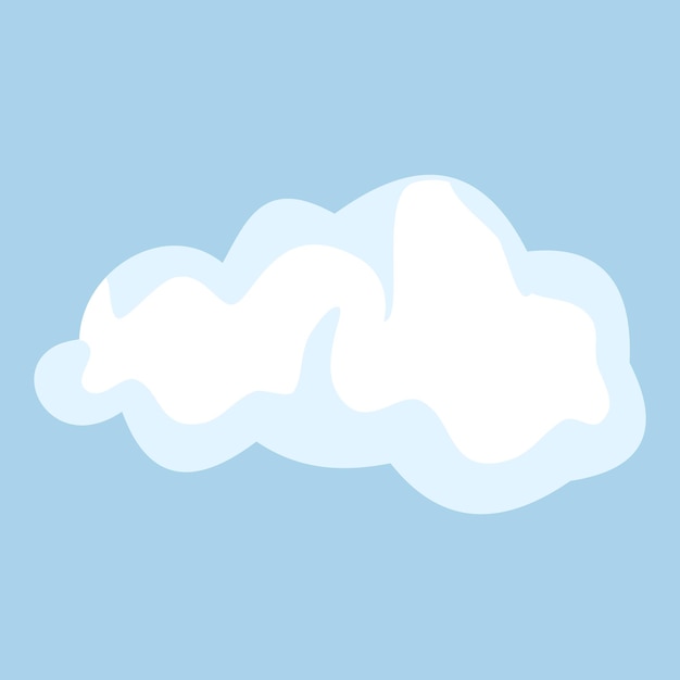 Vector clouds illustration