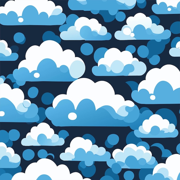 clouds pattern