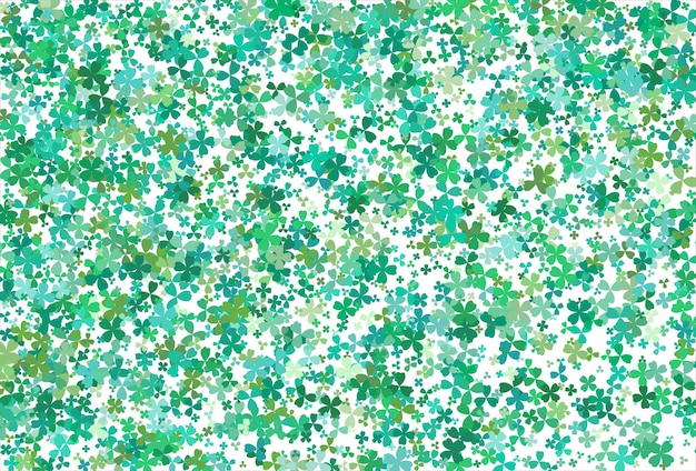 Clover background Clover leaf St Patrick day vector background