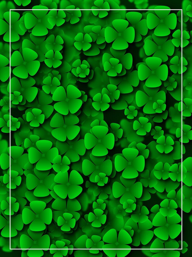 Vector clover background
