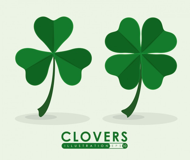 Vector clover icon