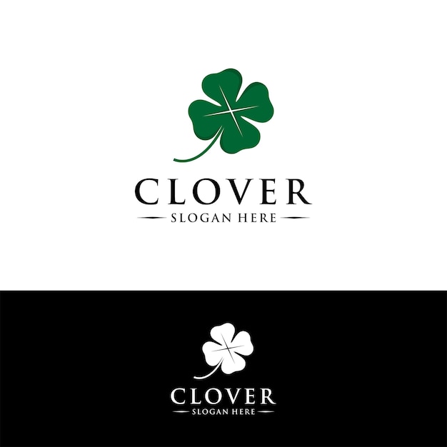 clover leaf logo vector