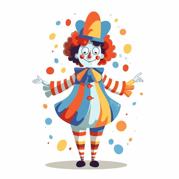 Vector clown dress up