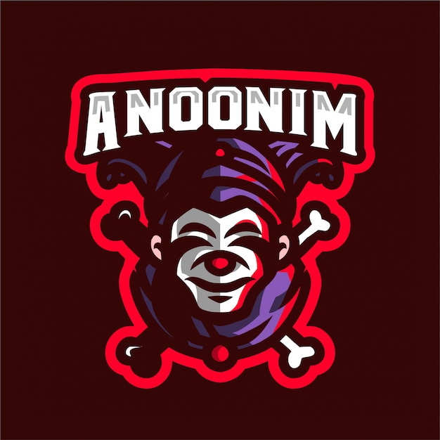 Clown e-sport logo