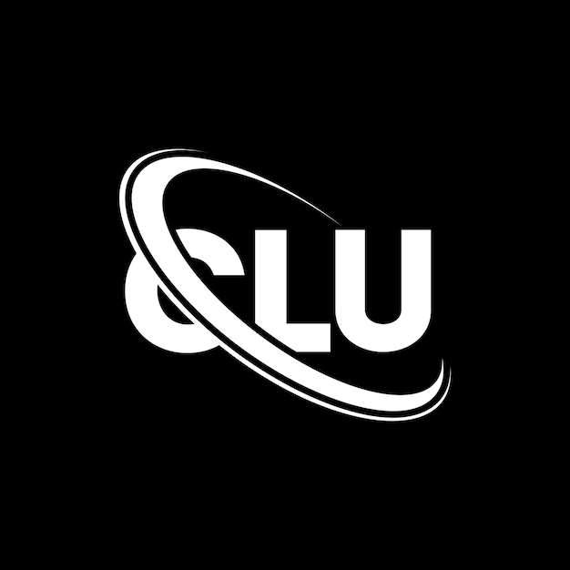 CLU logo CLU letter CLU letter logo design Initials CLU logo linked with circle and uppercase monogram logo CLU typography for technology business and real estate brand