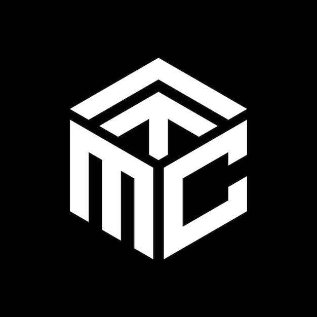 Cm of mc letter logo ontwerp inspiratie