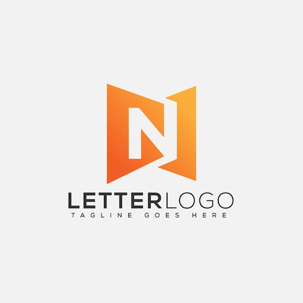 CN Logo Design Template Vector Graphic Branding Element