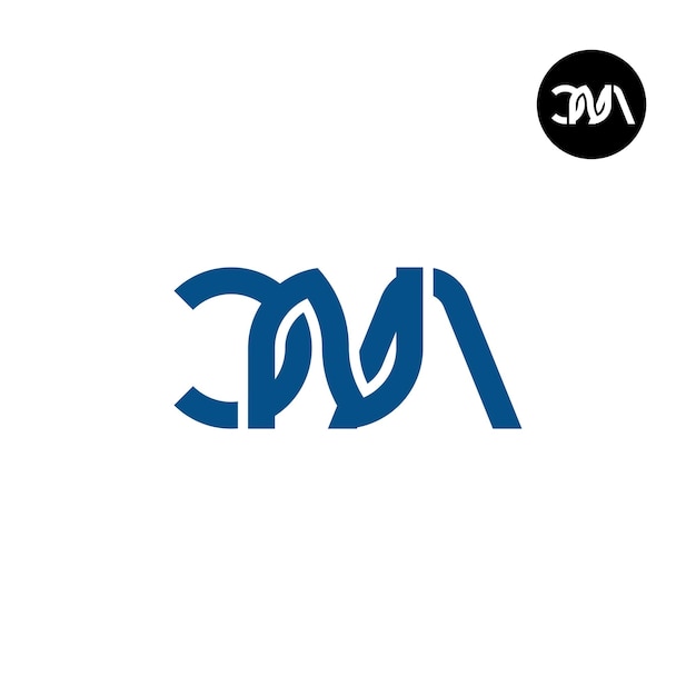 CNA Letter Monogram Logo Design (ontwerp van het logo van de CNA)