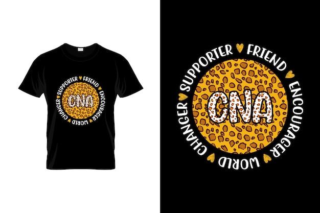 CNA t-shirt design or CNA poster design or CNA shirt design