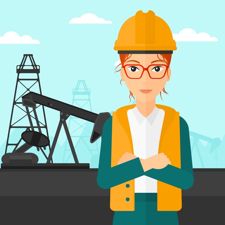 Вектор неуверенный нефтяник.
