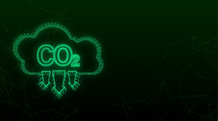 वेक्टर co2 plexus logo in flat style isolated on empty background flat icon on white backdrop