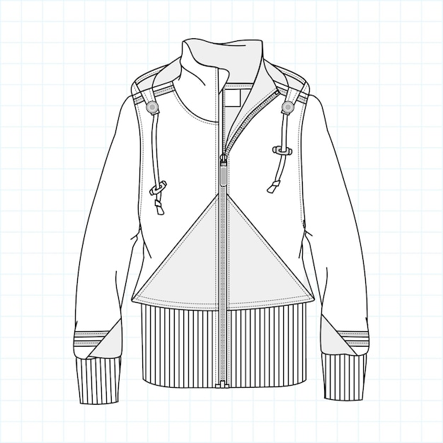 Vector coat jacket outwear