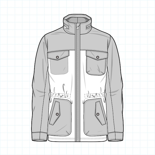 Vector coat jacket outwear