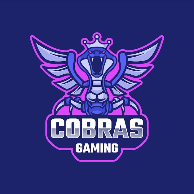 Logo di gioco cobra