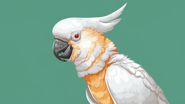 Vector cockatoo vector illustration