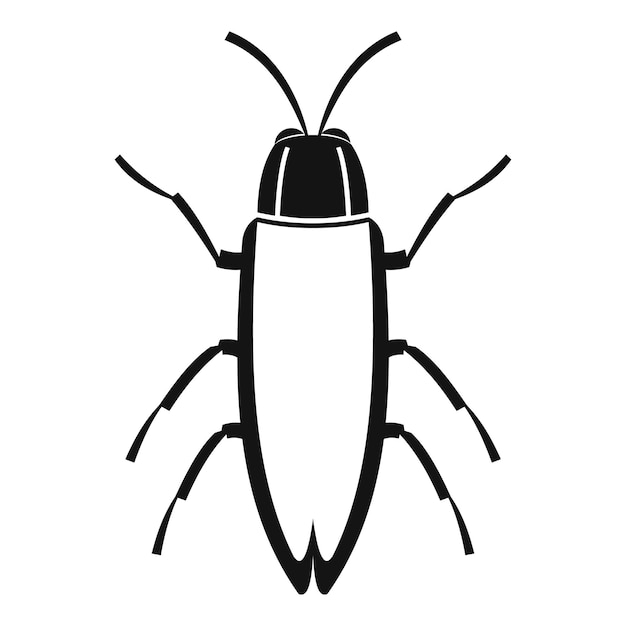 Cockroach icon Simple illustration of cockroach vector icon for web