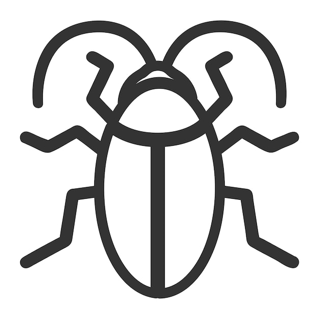 Cockroach vector element