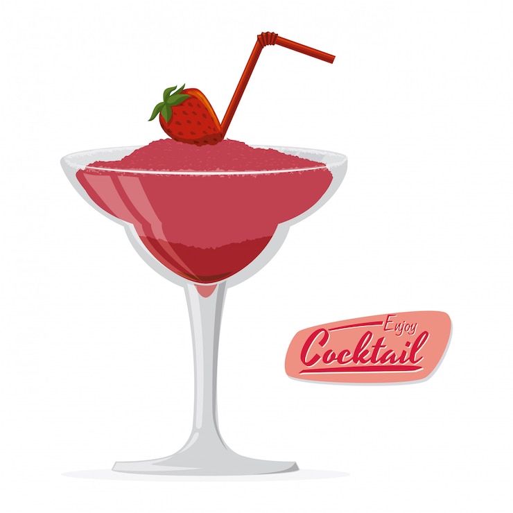 Vector cocktail design 
