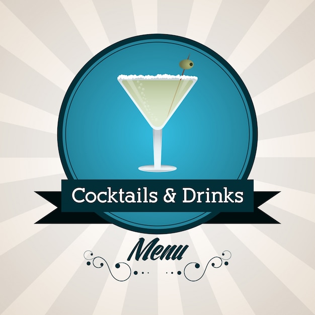 Cocktail glass icon