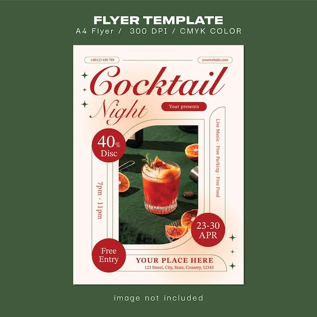 Cocktail Party Flyer