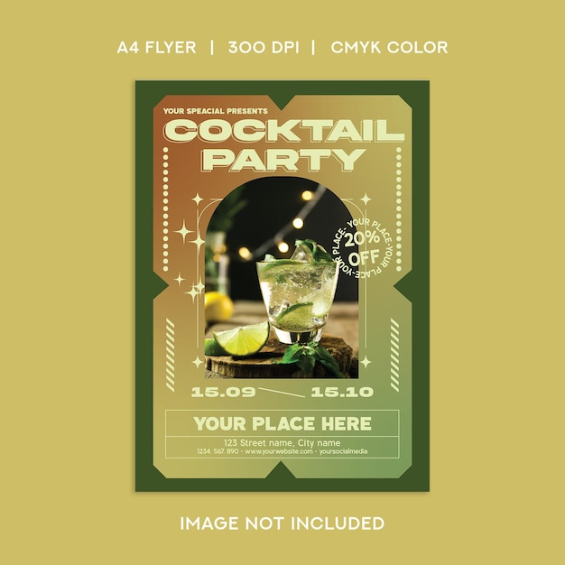Cocktail Party Flyer