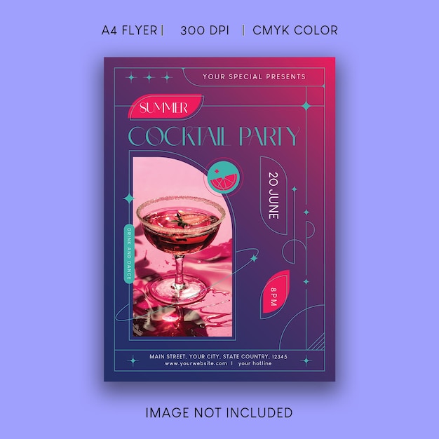 Cocktail Party Flyer