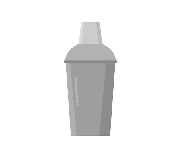 Vector cocktail shaker