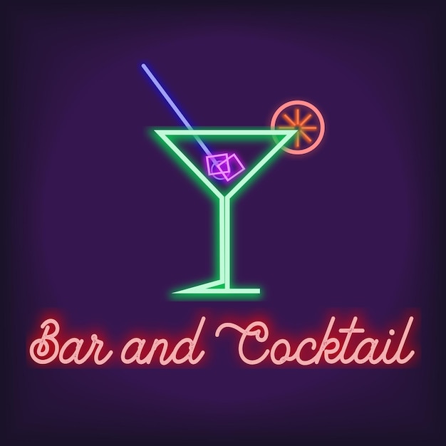 COCKTAILBAR NEON TEKEN