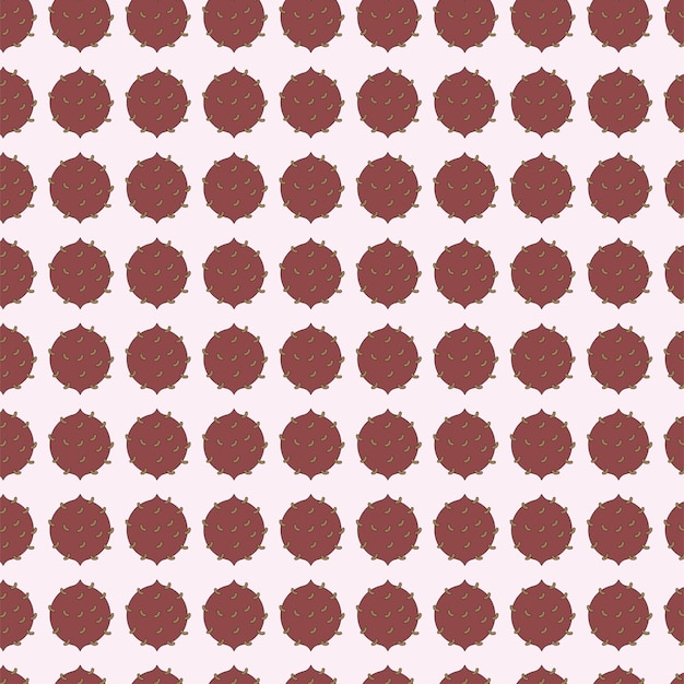 coconut fruit pattern