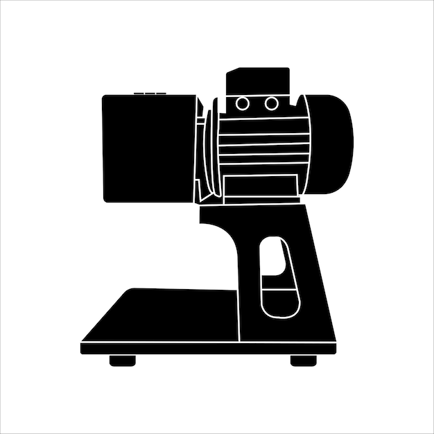 Coconut grater machine icon