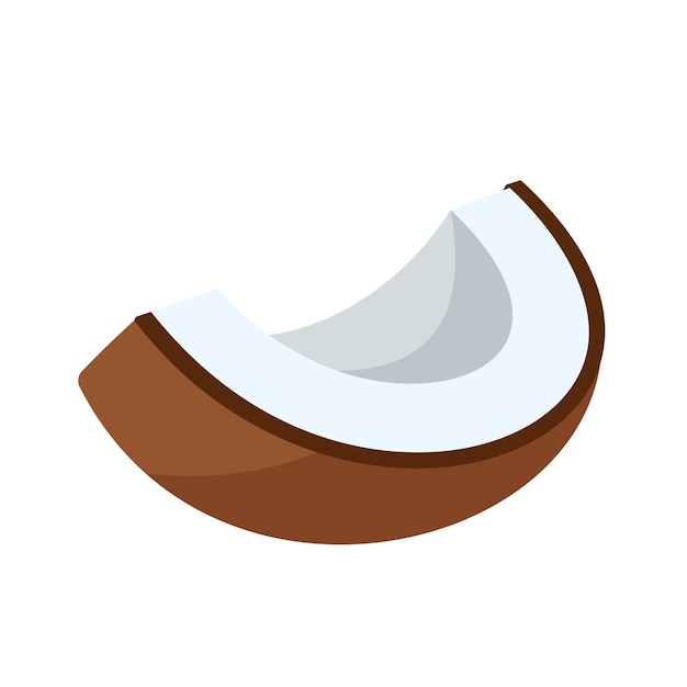 coconut icon isolated on white background