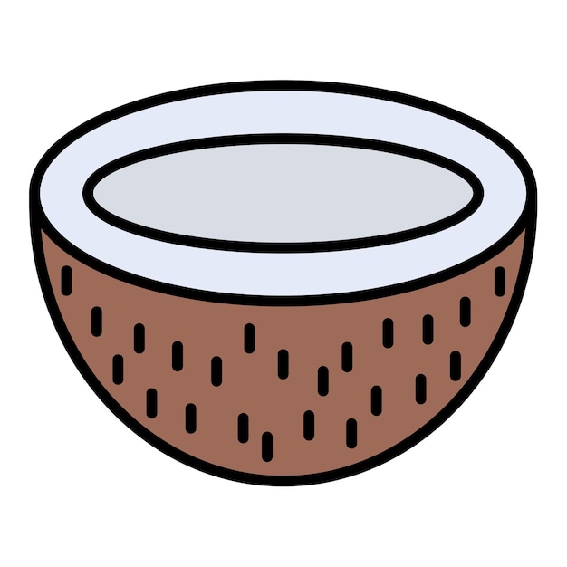 coconut icon vector image can be used for coastline