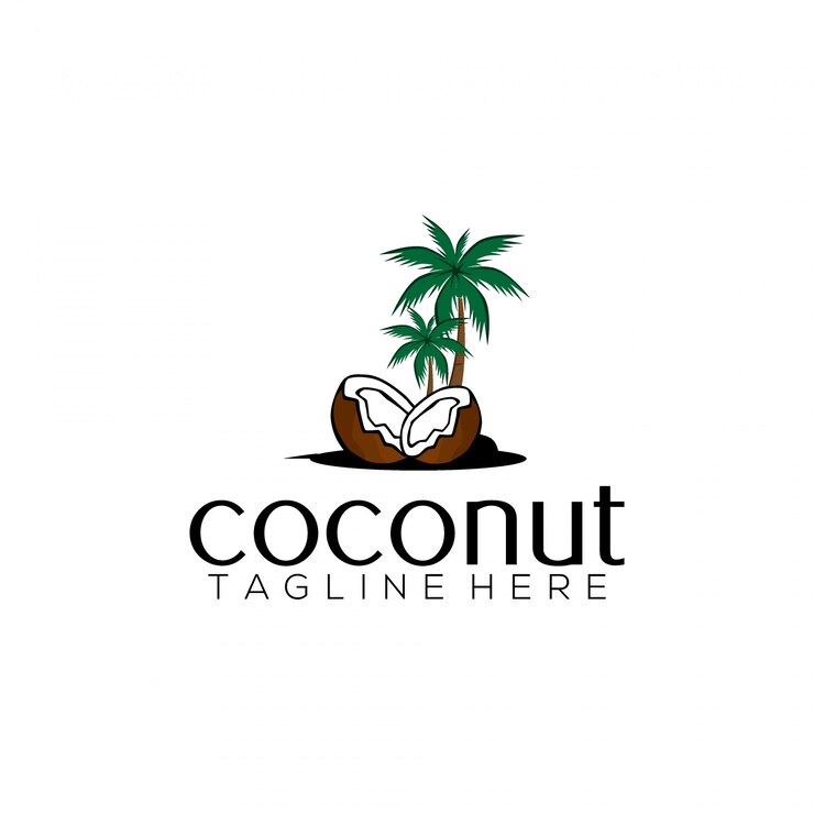 Coconut logo sjabloon