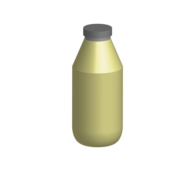 Coconut milk bottle
