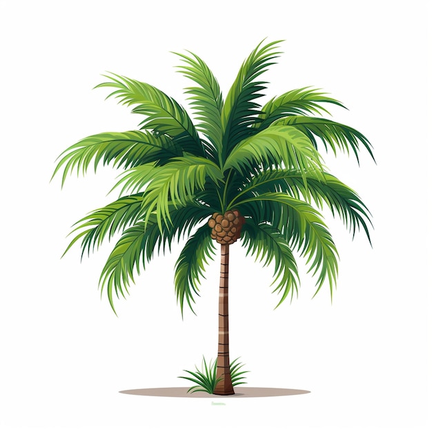 Coconut Palm Tree Vector