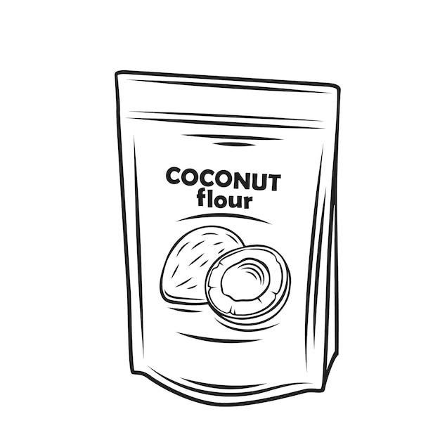 Coconut Powder Package