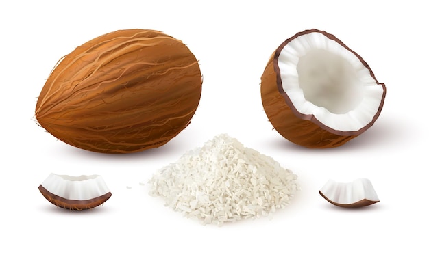 Cocosproducten, verse noten en chips