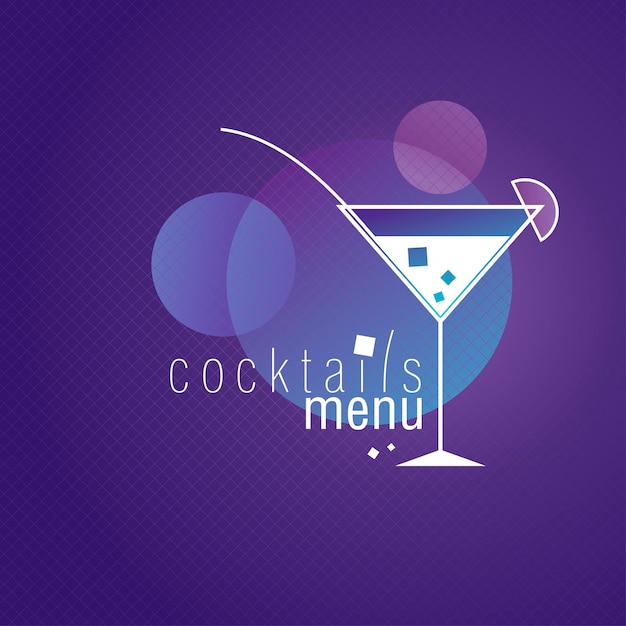 Coctails menu.