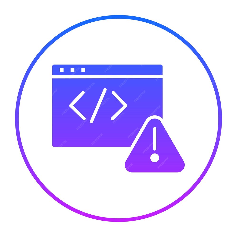 Premium Vector | Code Error Vector Illustration