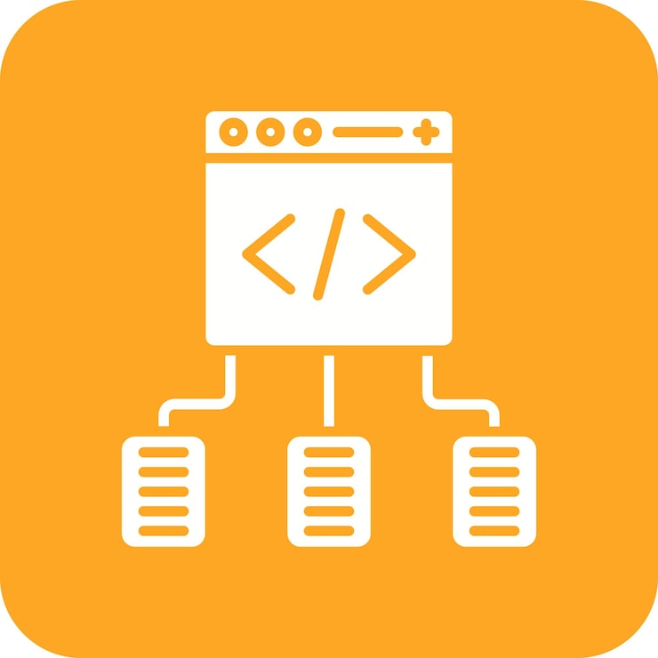 Vector code framework icon vector image can be used for computer programming