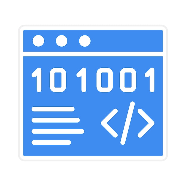 code icon vector image can be used for information security
