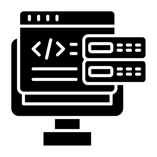 Premium Vector | Code Icon