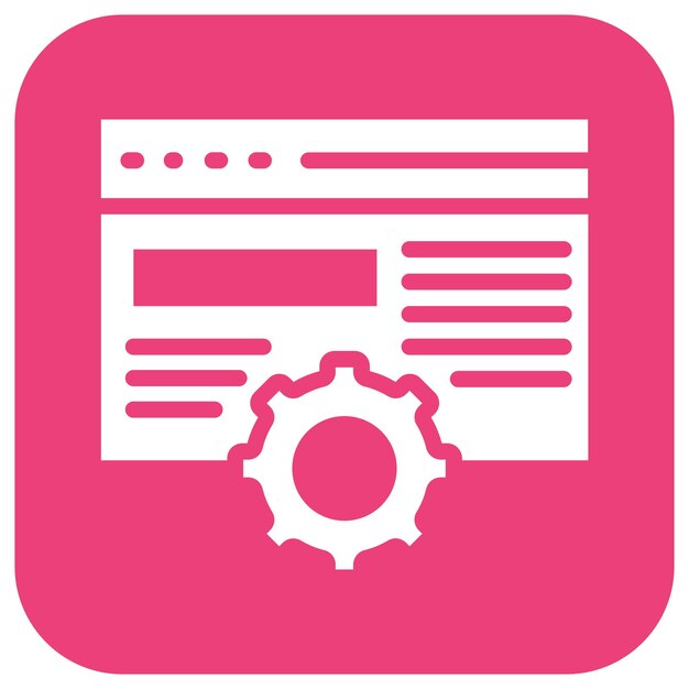 Code-instellingen Vector-illustratie
