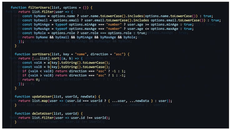 Vector code javascript web programming source code abstract code background java code of web page