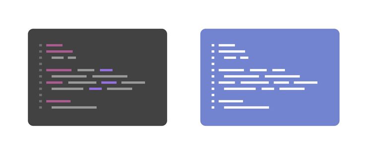 Vector code programmeren php op schermpictogram html php source script pictogram grafische python of javascript