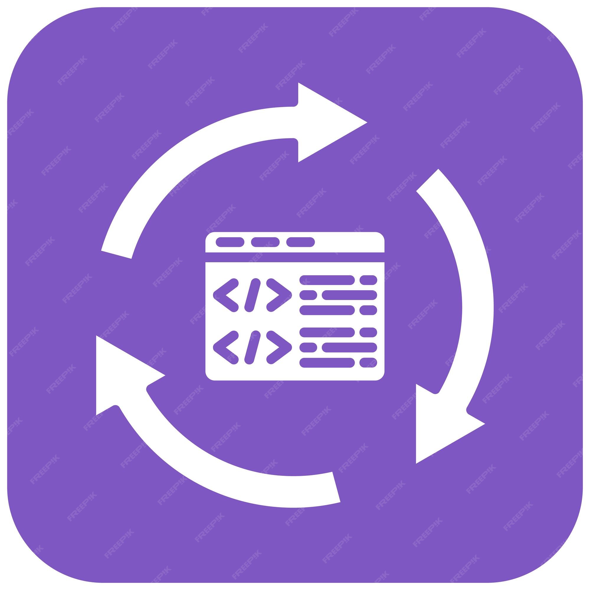 Premium Vector | Code refactoring icon vector image can be used for ...